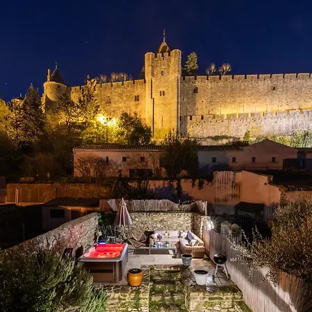 Au Puits De La Cite - Terrasse Vue Cite - Wifi Villa *