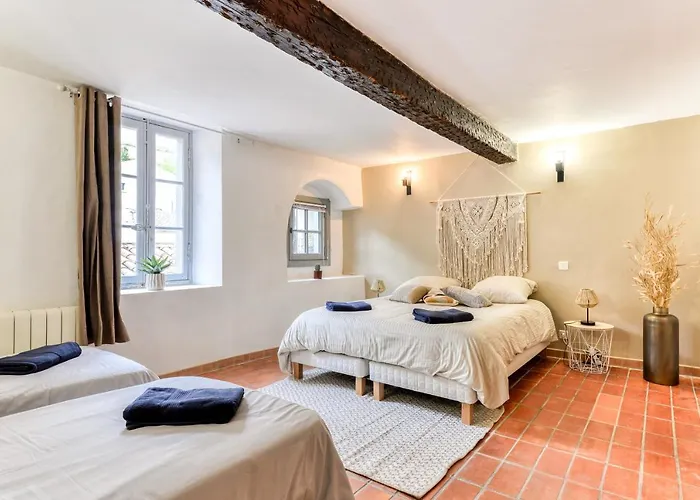 Вилла Au Puits De La Cite - Terrasse Vue Cite - Wifi *