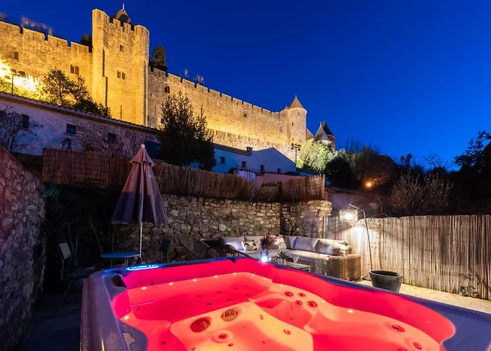 Au Puits De La Cite - Terrasse Vue Cite - Wifi