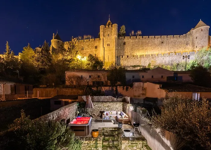 Au Puits De La Cite - Terrasse Vue Cite - Wifi Вилла *