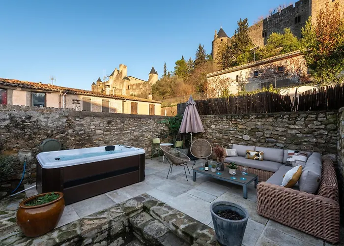 Au Puits De La Cite - Terrasse Vue Cite - Wifi *