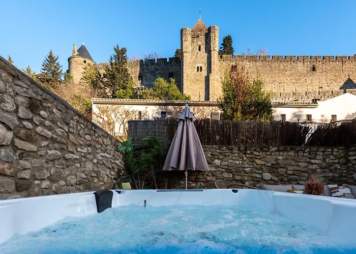 Villa Au Puits De La Cite - Terrasse Vue Cite - Wifi